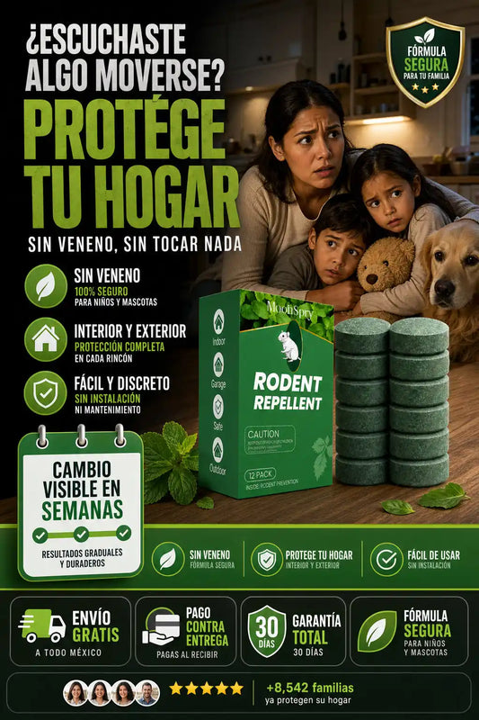 MoonSpry® Elimina Roedores de Raíz, Interior y Exterior