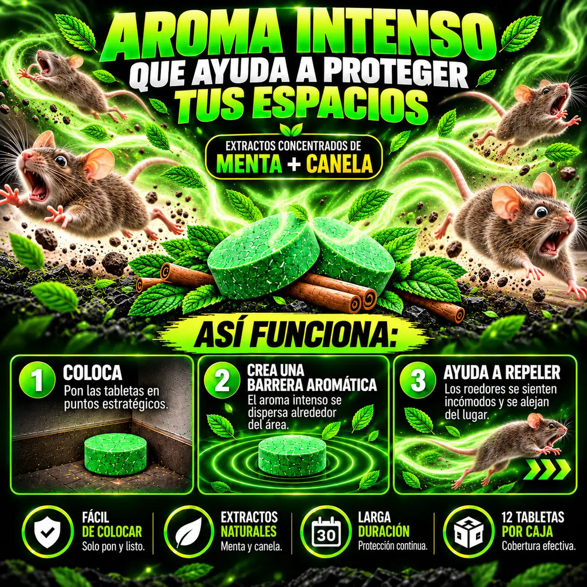 MoonSpry® Repelente Para Ratas Y Ratones